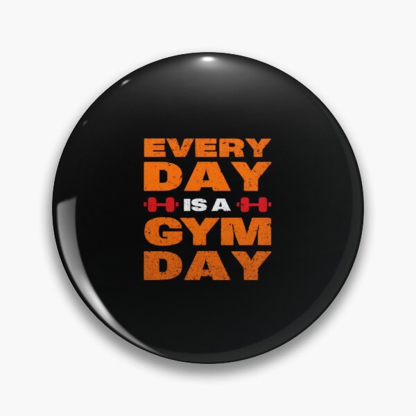 Item preview, Every Day Is a Gym Day – Bold Fitness Motivation Design for Daily Workout Inspiration designed and sold by Bright Nest Studio.