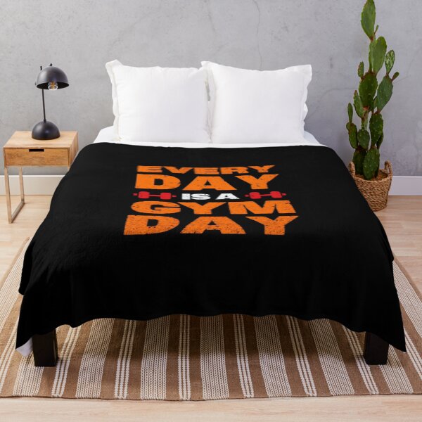 Item preview, Every Day Is a Gym Day – Bold Fitness Motivation Design for Daily Workout Inspiration designed and sold by Bright Nest Studio.