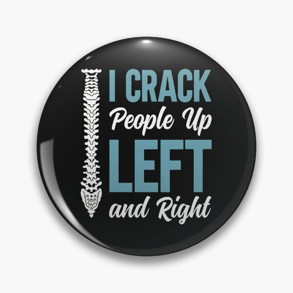 Item preview, Chiropractor I Crack People Up Left and Right Spine Graphic designed and sold by lauvjdxks.