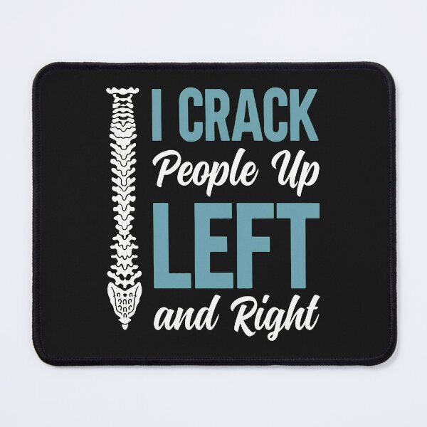 Item preview, Chiropractor I Crack People Up Left and Right Spine Graphic designed and sold by lauvjdxks.
