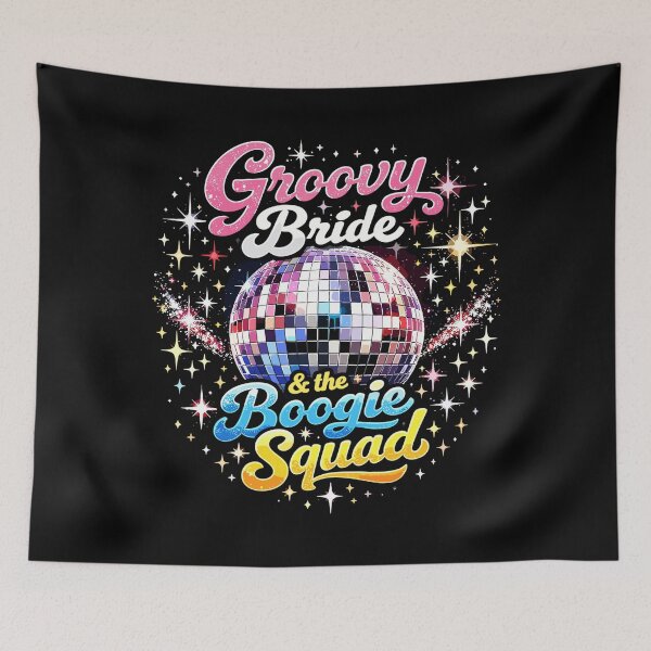 Item preview, Groovy Bride & Boogie Squad JGA disco ball designed and sold by Pineapple-Tree.