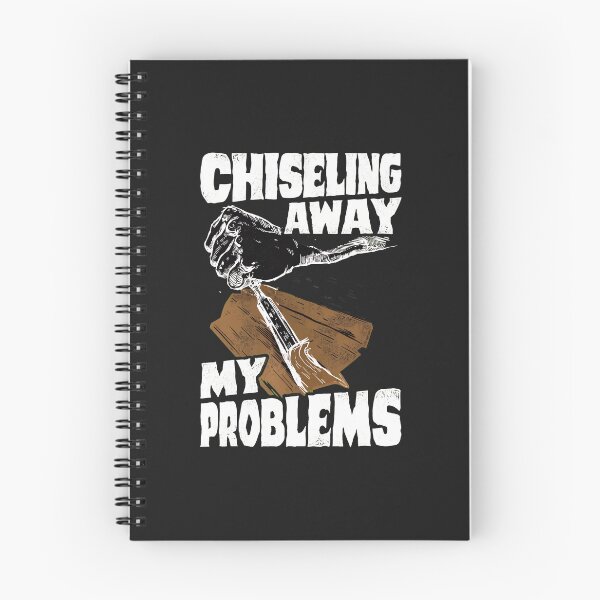 Item preview, Chiseling Away My Problems Woodworking Graphic designed and sold by VuKhanh123.