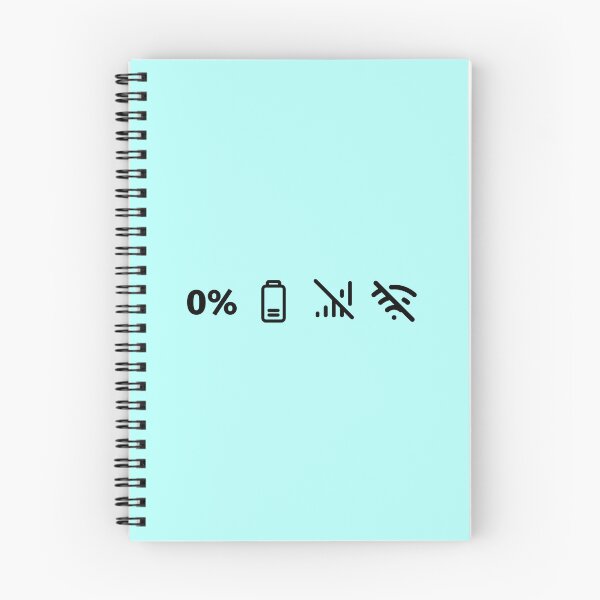 Aperçu de l'œuvre Conception sans batterie, sans signal Wi-Fi, sans service créée et vendue par nocontextdept.