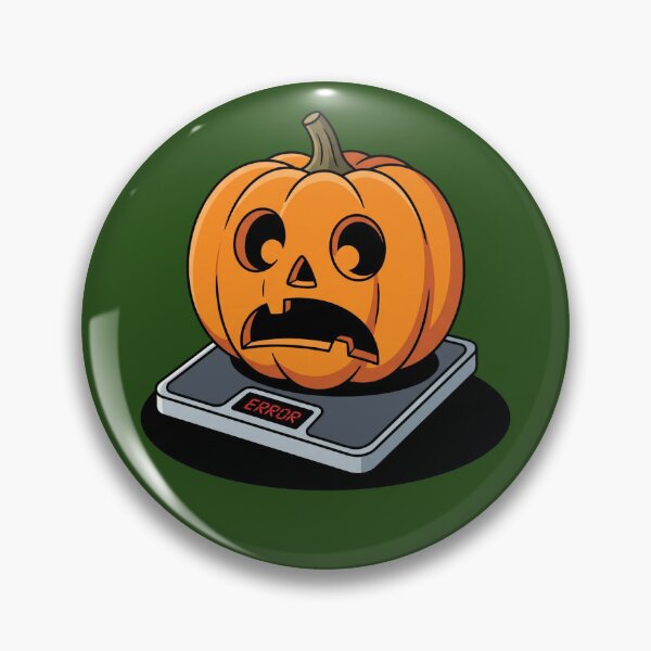 Item preview, Funny Jack O Lantern Scale Error Joke designed and sold by Rare By Hero.