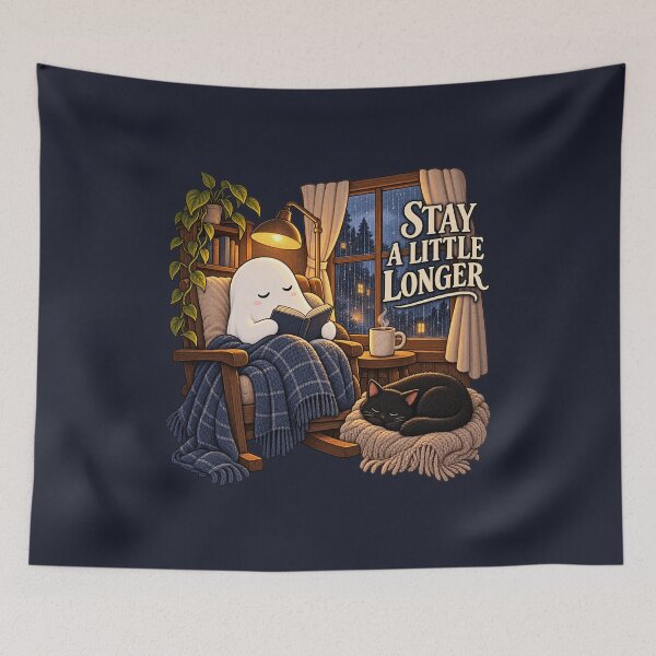 Item preview, Stay A Little Longer designed and sold by QuietNovaShop.