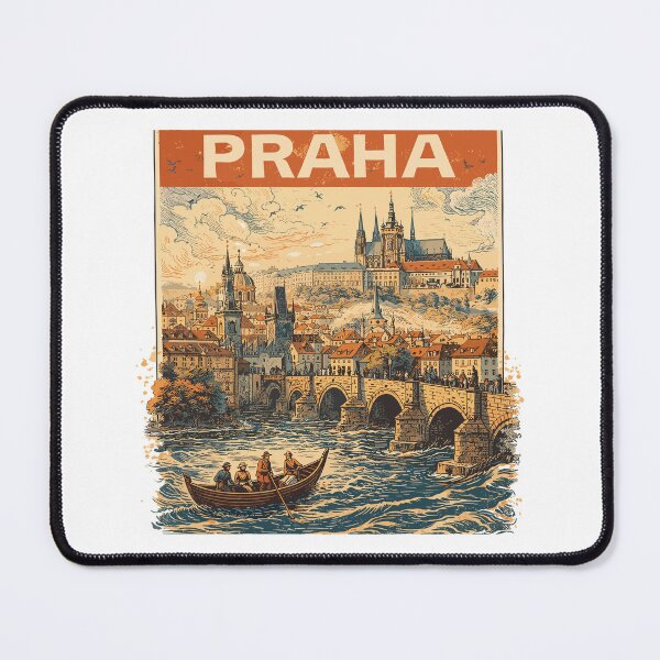Item preview, Praha Vintage 1800 – Historical Prague Design designed and sold by Pineapple-Tree.