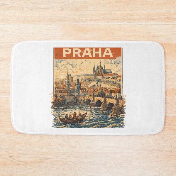 Item preview, Praha Vintage 1800 – Historical Prague Design designed and sold by Pineapple-Tree.