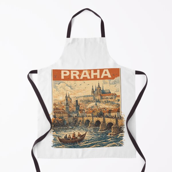 Item preview, Praha Vintage 1800 – Historical Prague Design designed and sold by Pineapple-Tree.