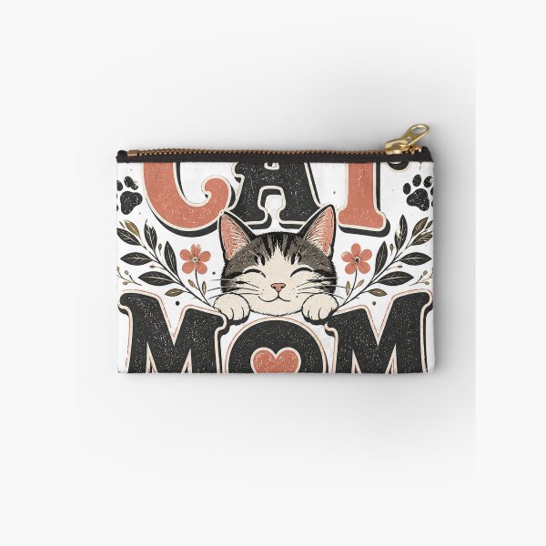 Artikelvorschau, Vintage-Blumenmuster für Katzenliebhaberinnen – Katzenmama-Design entworfen und verkauft von RobertArt08.