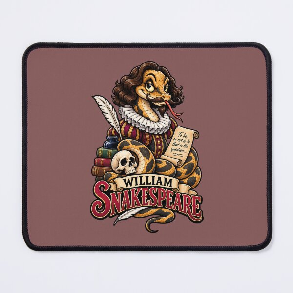Item preview, William Snakespeare Funny Snake Parody designed and sold by Aimz, Apparently.