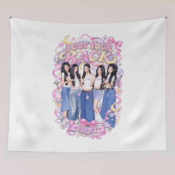 Item preview,  ILLIT Group Lineup Jeans Blue Consert designed and sold by Valereekmerch.