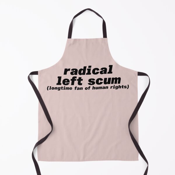 Item preview, Radical LEFT scum. Longtime fan of human rights. Progressive Black letters designed and sold by barefootmk.