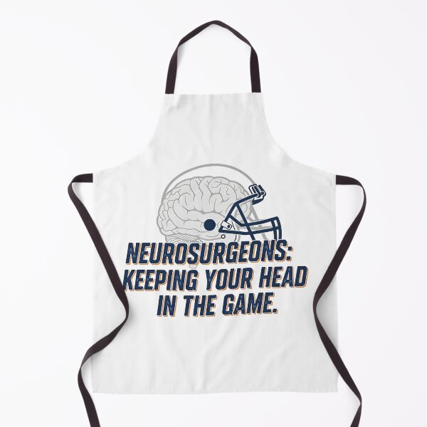 Item preview, Neurosurgeons: Keeping Your Head in the Game | Medical Humor & Surgeon Pride designed and sold by CuteDesignables.