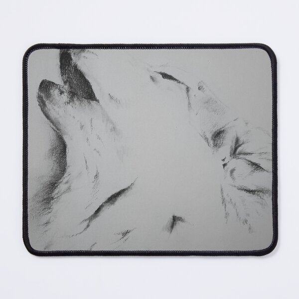 Item preview, A wolf howling  designed and sold by SweetBlushBunny.