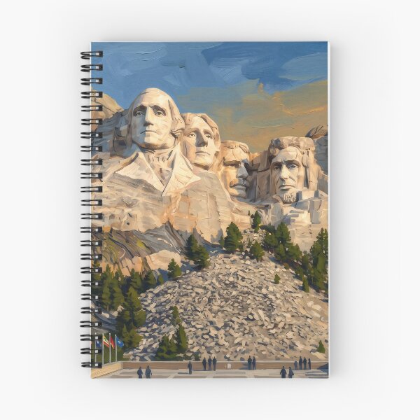 Item preview, Mount Rushmore in Golden Afternoon Light designed and sold by RedPeaStudio.