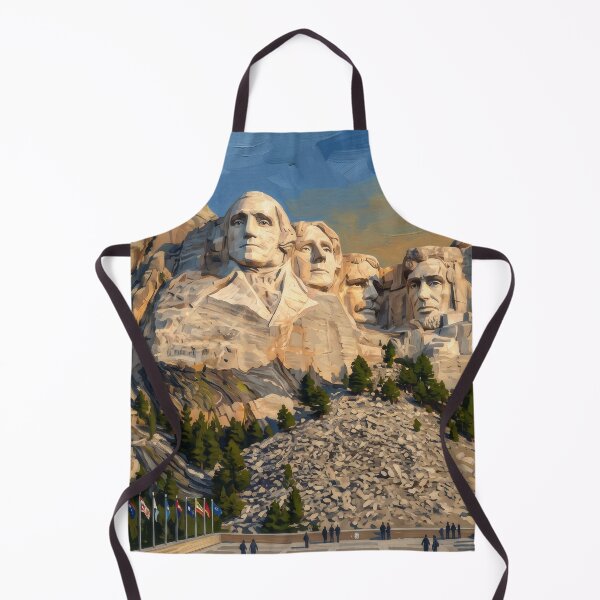 Item preview, Mount Rushmore in Golden Afternoon Light designed and sold by RedPeaStudio.