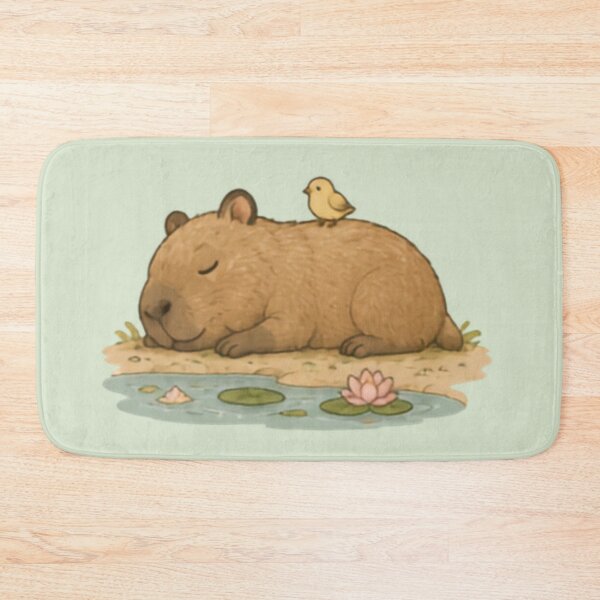 Item preview, Best Buddies Sleepy Capybara designed and sold by MellowMunchkins.