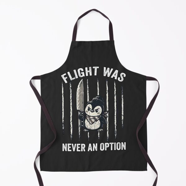 Item preview, Flight Was Never An Option | Edgy Funny Penguin Meme designed and sold by Cree8if.