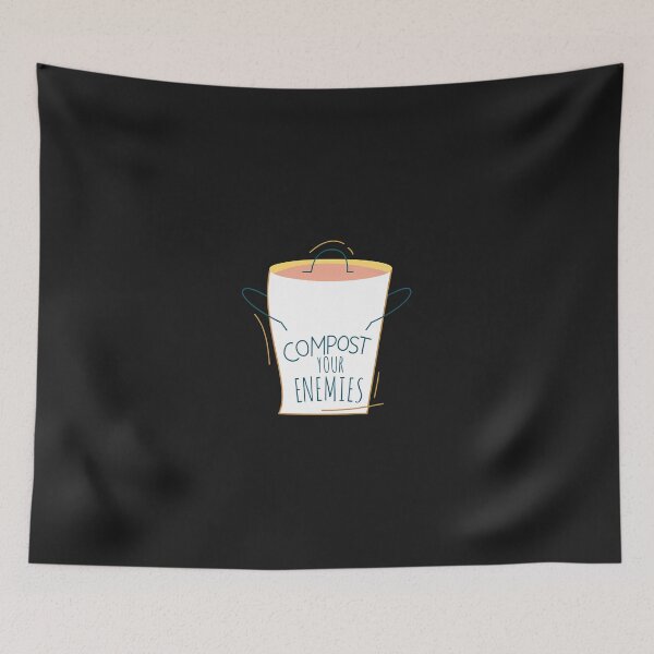 Item preview, Compost Your Enemies Funny Gardener Pun designed and sold by VuKhanh123.