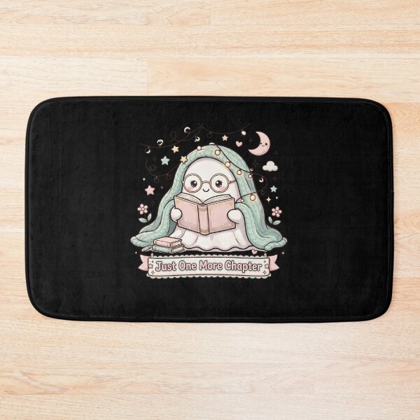 Item preview, Just One More Chapter - Cute Ghost Reading Book Cozy designed and sold by Fulaly.
