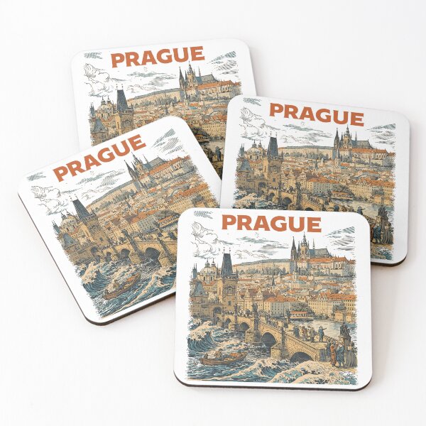 Item preview, Vintage Prague 1800 – Historic Old Town designed and sold by Pineapple-Tree.