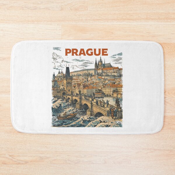 Item preview, Vintage Prague 1800 – Historic Old Town designed and sold by Pineapple-Tree.