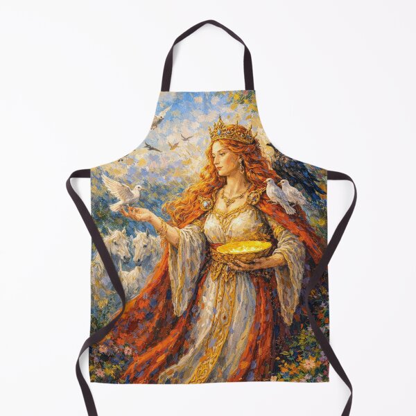 Item preview, Rhiannon Goddess of Horses Painting. designed and sold by GalleryKauffeld.