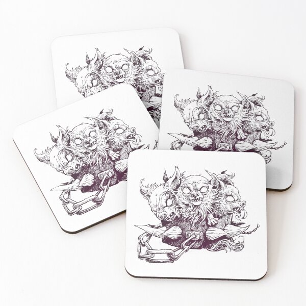 Item preview, Chihuahua Cerberus, black and white designed and sold by DK13-DESIGN.