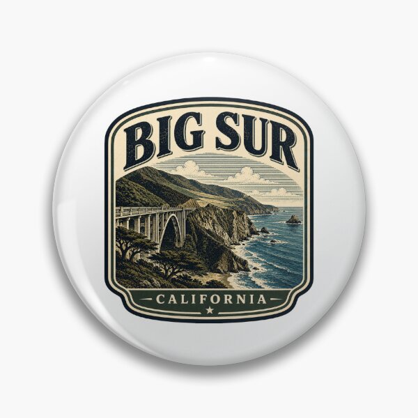 Item preview, Big Sur - California designed and sold by GoodOldVintage.