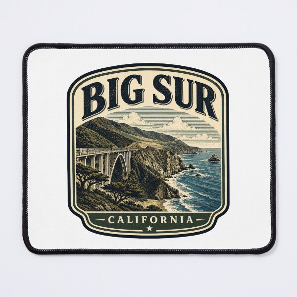 Item preview, Big Sur - California designed and sold by GoodOldVintage.