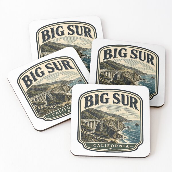 Item preview, Big Sur - California designed and sold by GoodOldVintage.