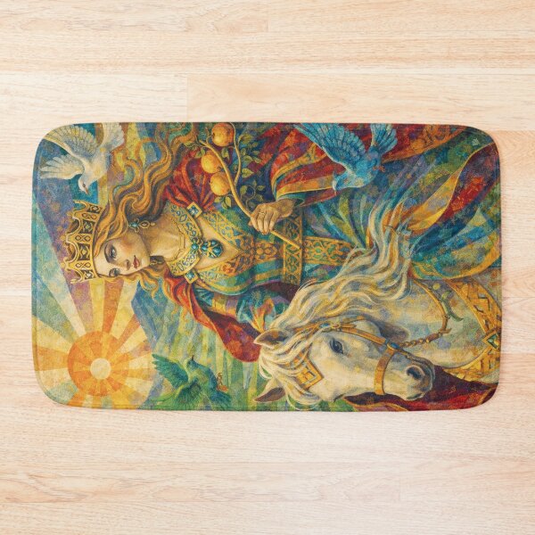 Item preview, Rhiannon Celtic Goddess Painting. designed and sold by GalleryKauffeld.