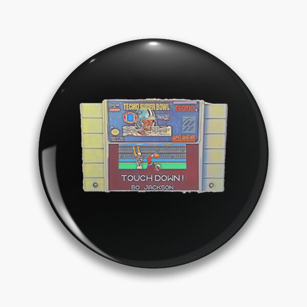 Item preview, Tecmo Super Bowl Touch Down Bo Jackson Video Game designed and sold by Simobch.