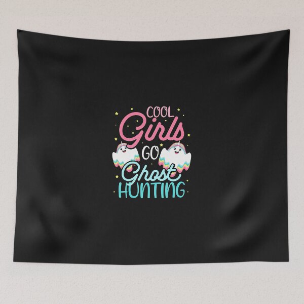 Item preview, Cool Girls Go Ghost Hunting Cute Halloween Design designed and sold by lauvjdxks.