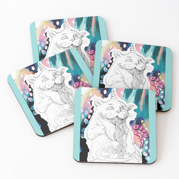 Item preview, City Cat - Cat Eating Spaghetti (Original Drawing by ACCI) designed and sold by VanyssaGraphics.