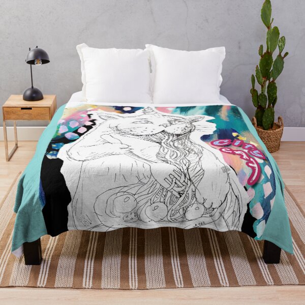Item preview, City Cat - Cat Eating Spaghetti (Original Drawing by ACCI) designed and sold by VanyssaGraphics.