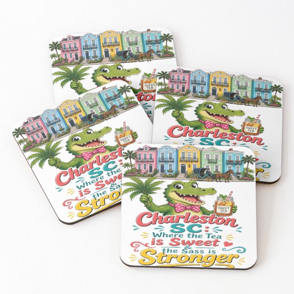 Item preview, Charleston SC Sweet Tea Alligator Southern Charm T-Shirt designed and sold by Sushikidsntoddlers.