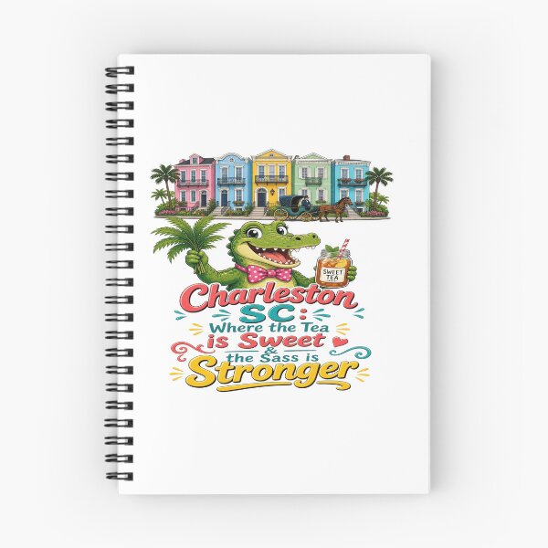 Item preview, Charleston SC Sweet Tea Alligator Southern Charm T-Shirt designed and sold by Sushikidsntoddlers.