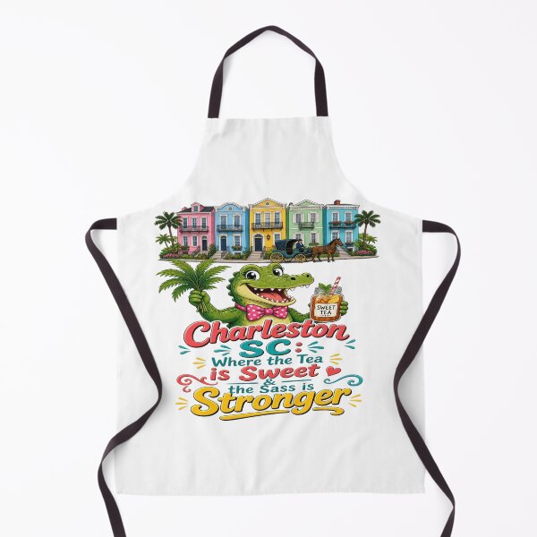 Item preview, Charleston SC Sweet Tea Alligator Southern Charm T-Shirt designed and sold by Sushikidsntod.
