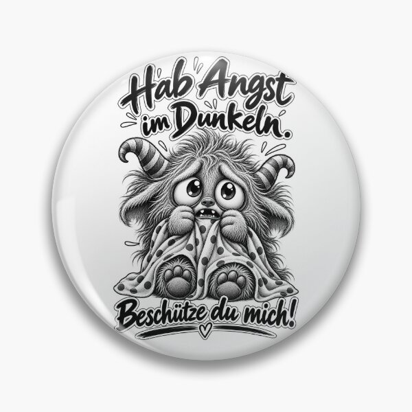 Item preview, Monster is afraid of the dark designed and sold by Fingolfins Welt.