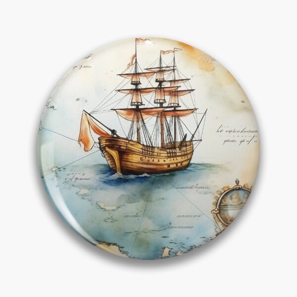 Item preview, Vintage Fantasy Treasure Map - Pirate RPG & Dark Academia Aesthetic designed and sold by By Nayla.