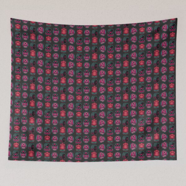 Item preview, Mario Baddie Core Pattern - Goomba Urban Graffiti designed and sold by conamor-bymel.