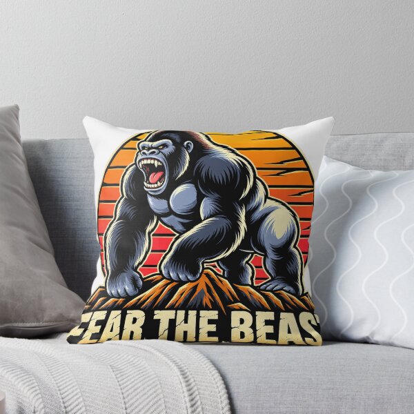 Item preview, fear the beast Retro funny animal designed and sold by KlingIssacs.