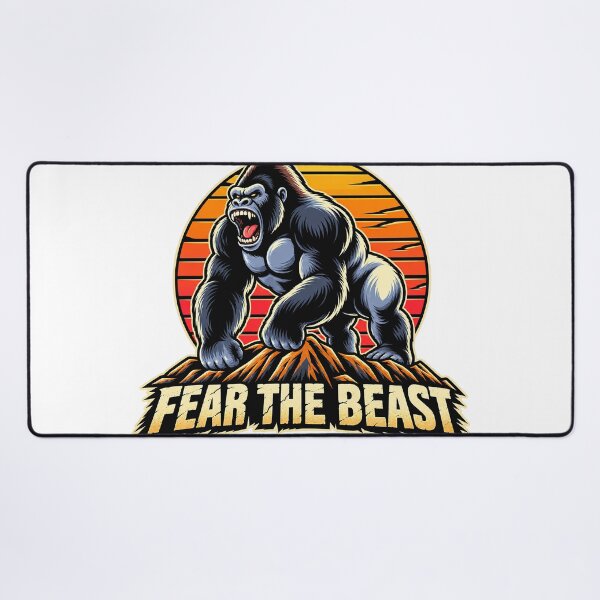 Item preview, fear the beast Retro funny animal designed and sold by KlingIssacs.