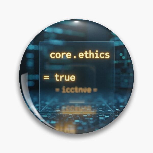 Item preview, Futuristic AI Ethics Code designed and sold by Skaldcraft.