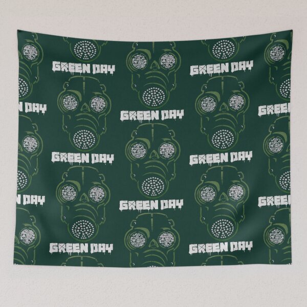 Item preview, Green Gas Mask Punk Rock Style designed and sold by excitingero.
