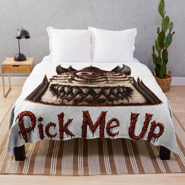 Item preview, Pick Me Up - Horror Tiramisu Monster Dark Art Print designed and sold by HorrorWorldWeb.