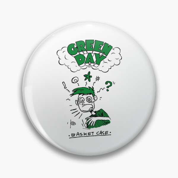 Item preview, Green Sketch Face Basket Case Vibe designed and sold by excitingero.