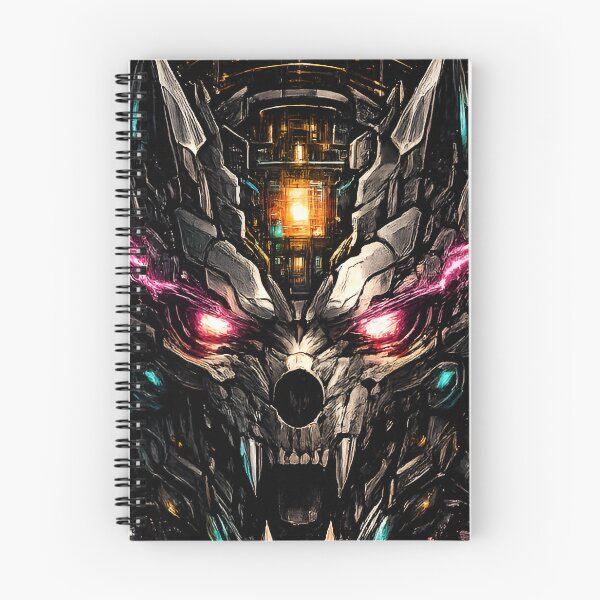 Item preview, Cyberpunk Mechanical Skull Processor Core Art designed and sold by RiteshCenter .