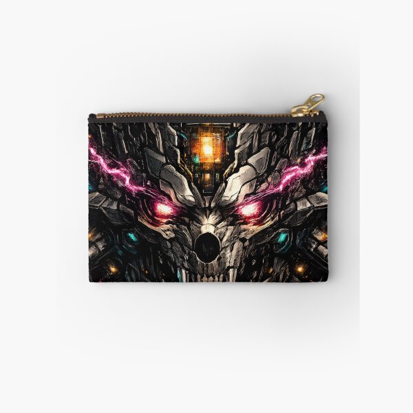 Item preview, Cyberpunk Mechanical Skull Processor Core Art designed and sold by RiteshCenter .